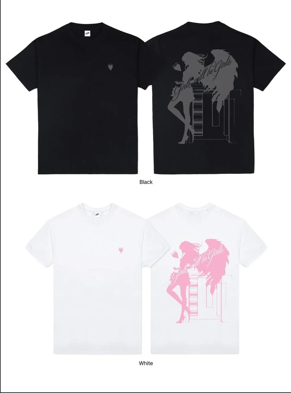 [PRE-ORDER] ITZY 'Gils Will Be Girls' T-shirts