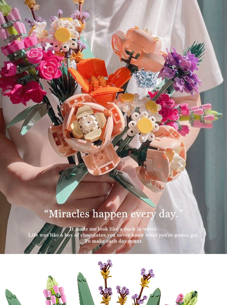 [PRE-ORDER] Lego Flower Pack 'Botanical Garden'