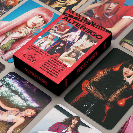 [PRE-ORDER] BLACKPINK Lisa ALTER EGO ver.2 lomocards (55pcs)