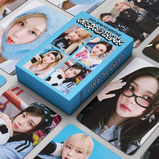 [PRE-ORDER] AESPA On The Block lomocards (55pcs)