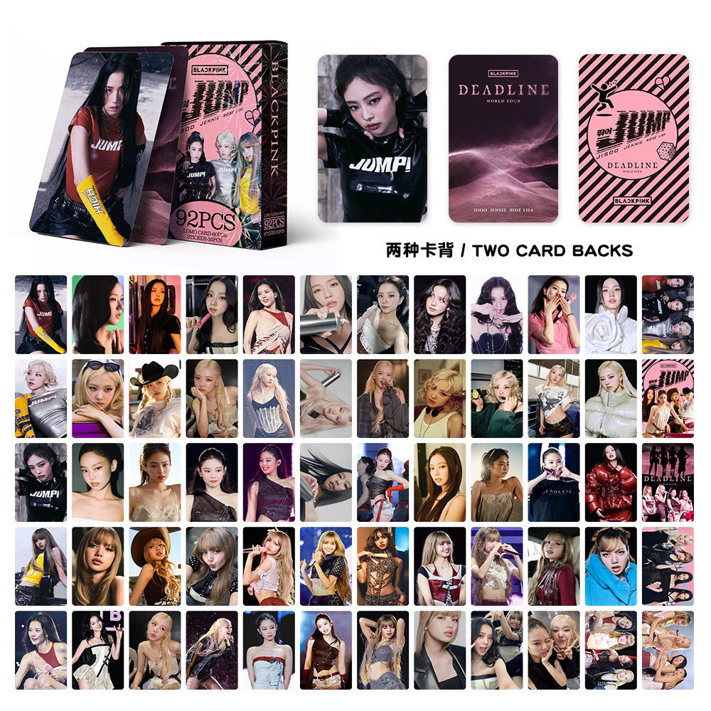 [PRE-ORDER] BLACKPINK 'JUMP' Deadline lomocards (92pcs)