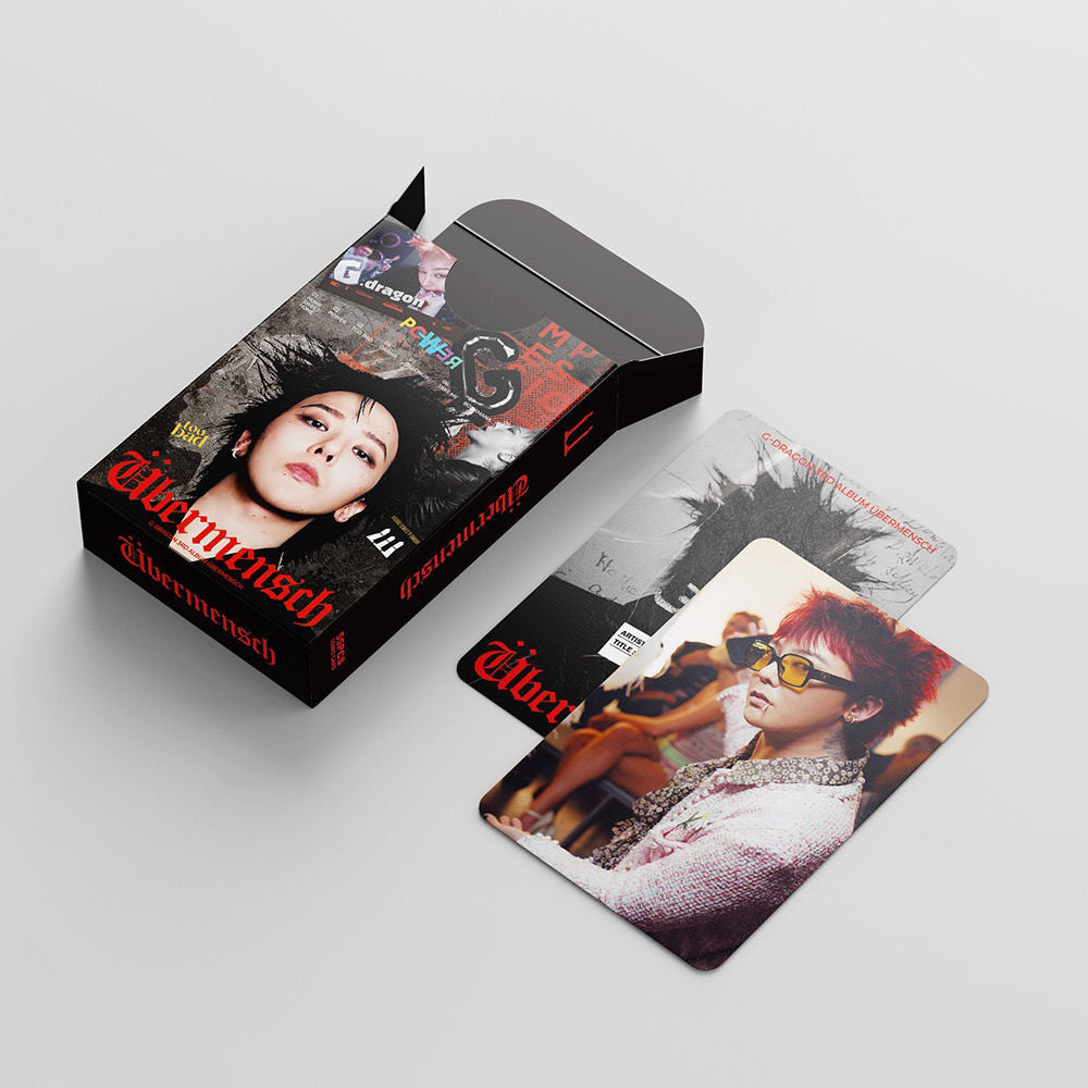 [PRE-ORDER] G-DRAGON Übermensch ver.1 lomocards (55pcs)