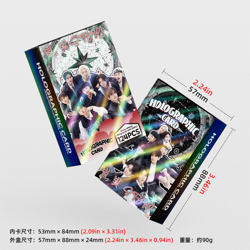 [Në Gjendje] Stray Kids holographic lomocards (124pcs)