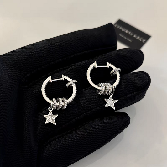 [PRE-ORDER] S925 Sterling Silver Star Earrings