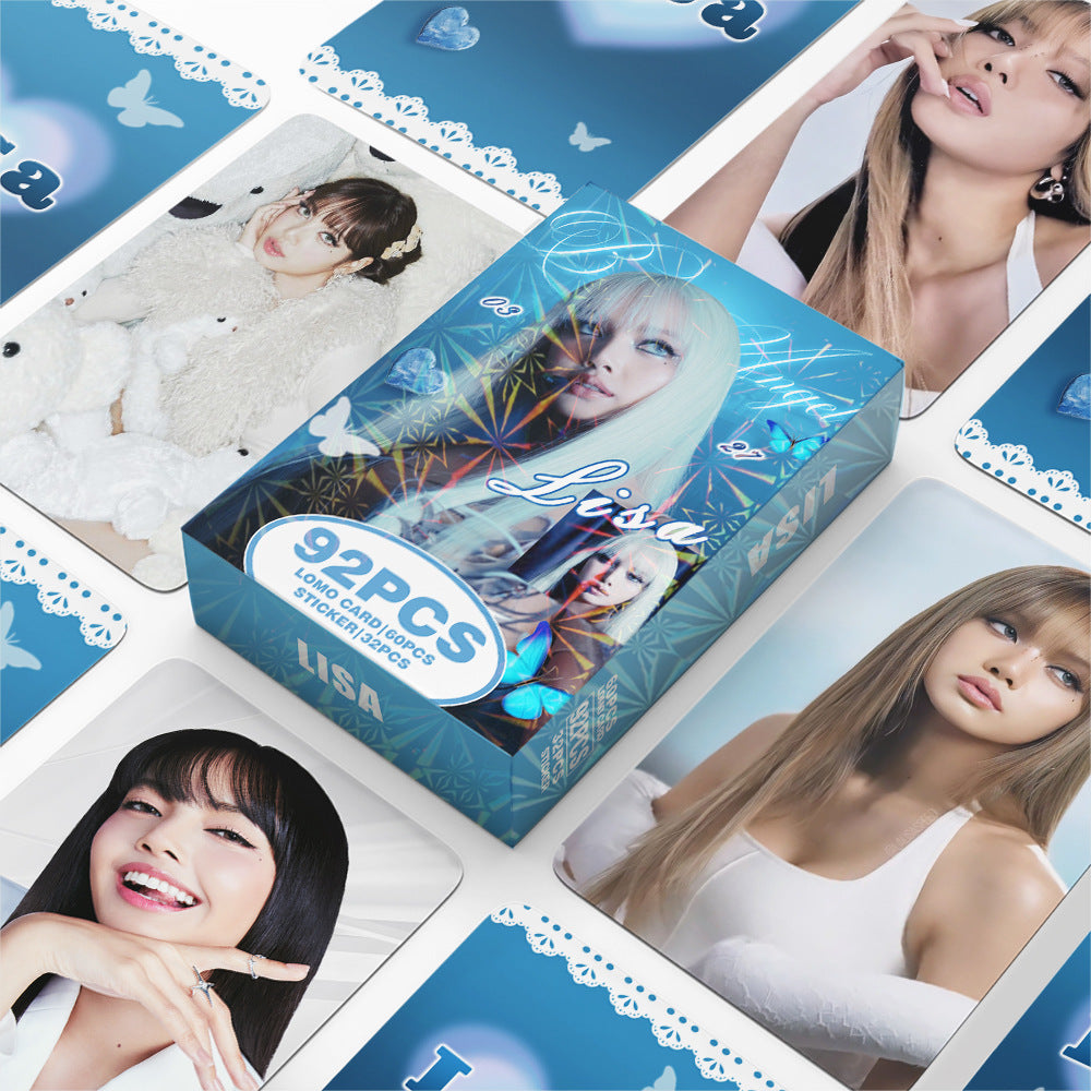 [Në Gjendje] Blackpink Lisa 2026 lomocards (92pcs)