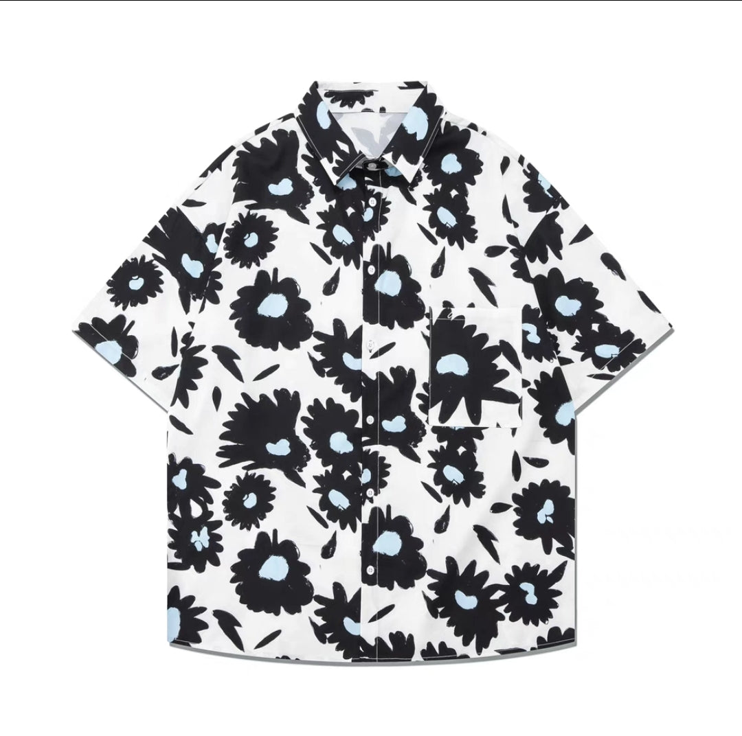 [PRE-ORDER] Bangtan Closet: Taehyung's Hawaiian Style Floral Shirt