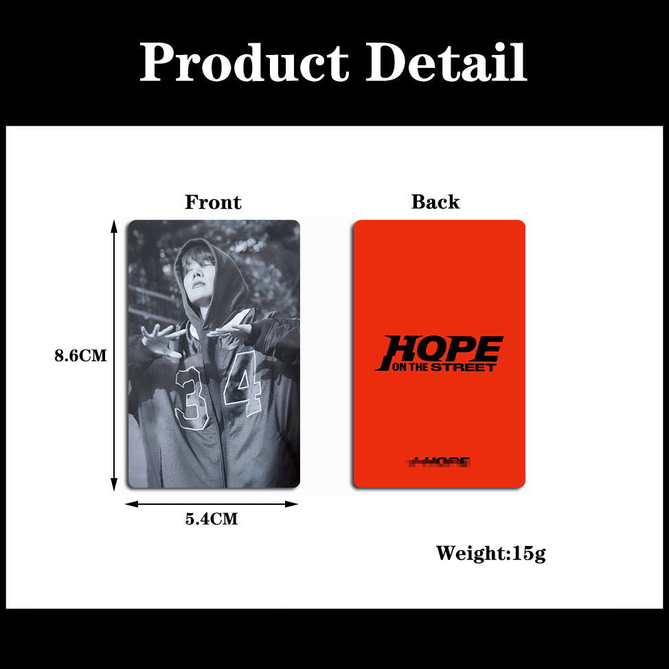 [Në Gjendje] BTS J-HOPE Jack On The Street (pack of 3 ) unofficial photocards