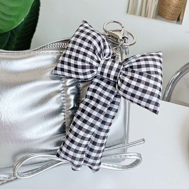 [PRE-ORDER] CUTE Puffy Padded Bow Keyring - Bag Charm Deco