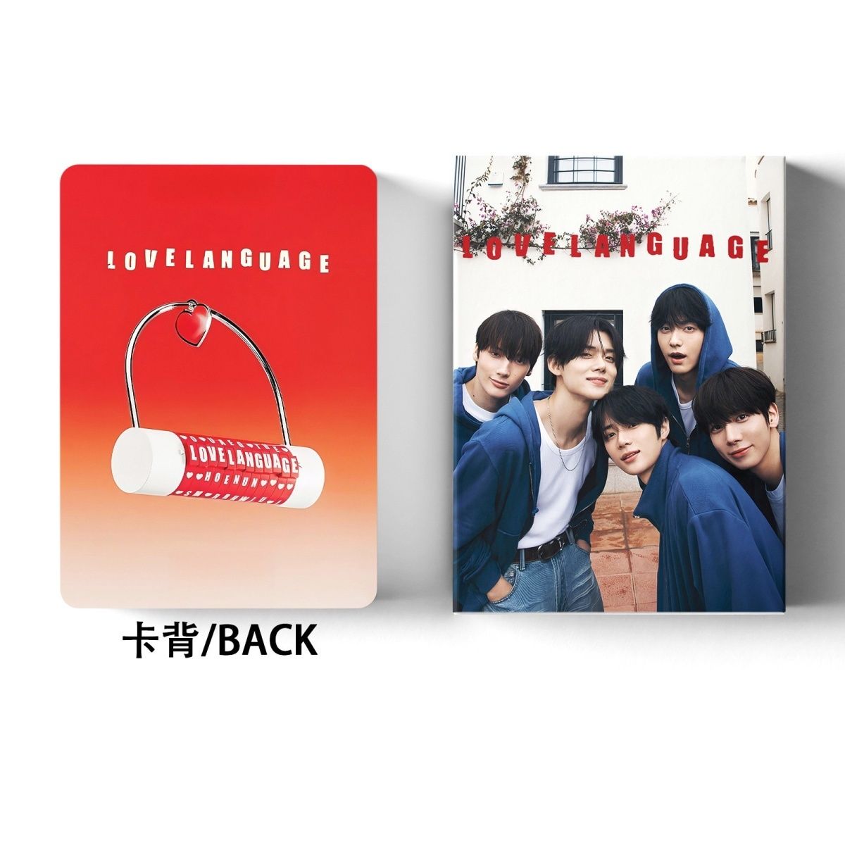 [PRE-ORDER] TXT 'Love Language' lomocards (55pcs)