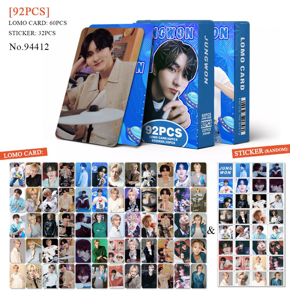 [PRE-ORDER] ENHYPEN MEMBERS lomocards (92pcs)