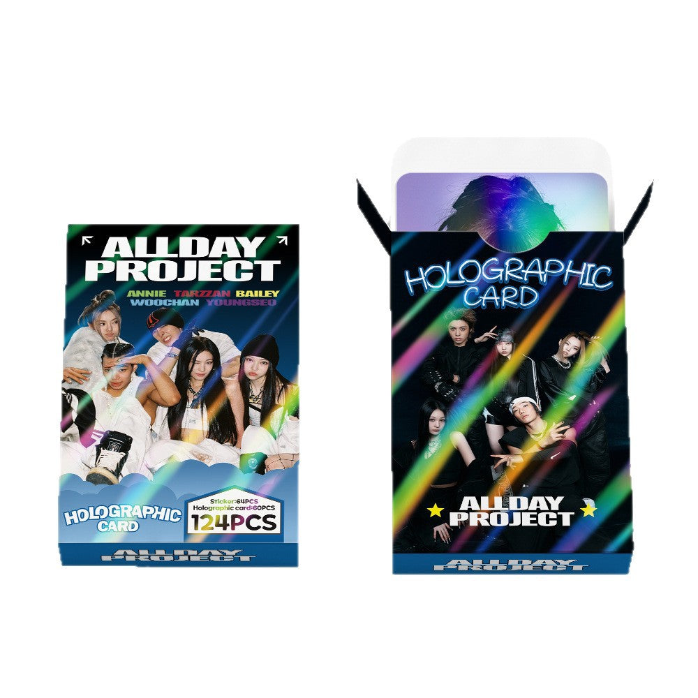[PRE-ORDER] ALLDAY PROJECT holographic lomocards (124pcs)