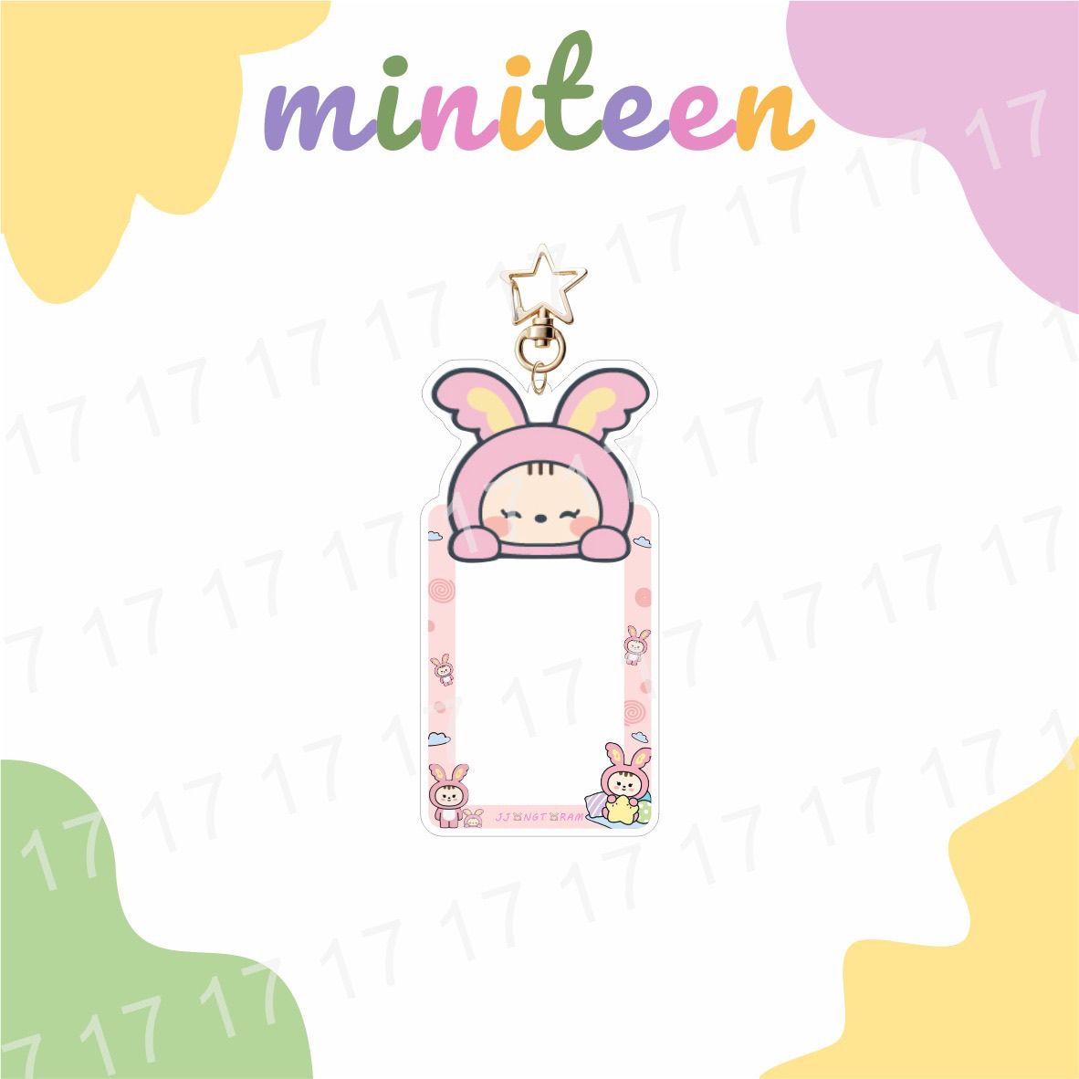 [PRE-ORDER] SEVENTEEN Photocard Acrylic Holder Keyring