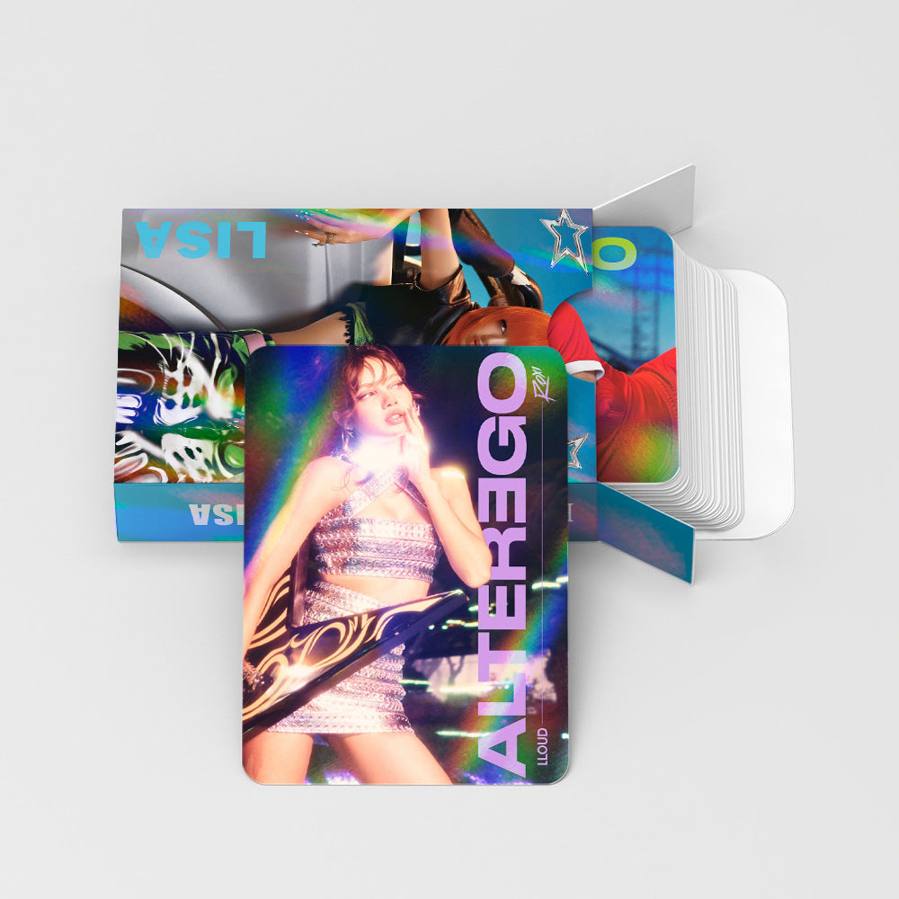[Në Gjendje] BLACKPINK Lisa laser lomocards (30pcs)