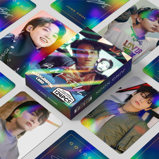 [Në Gjendje] BTS JUNGKOOK 'I Am Still' holographic lomocards (124pcs)