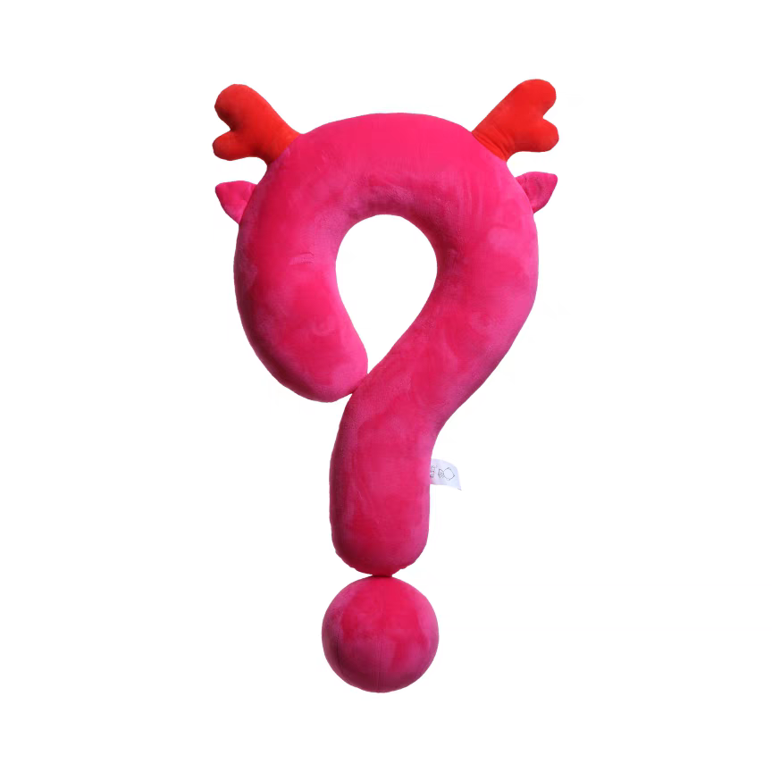 [PRE-ORDER] Question Mark Neck Pillow