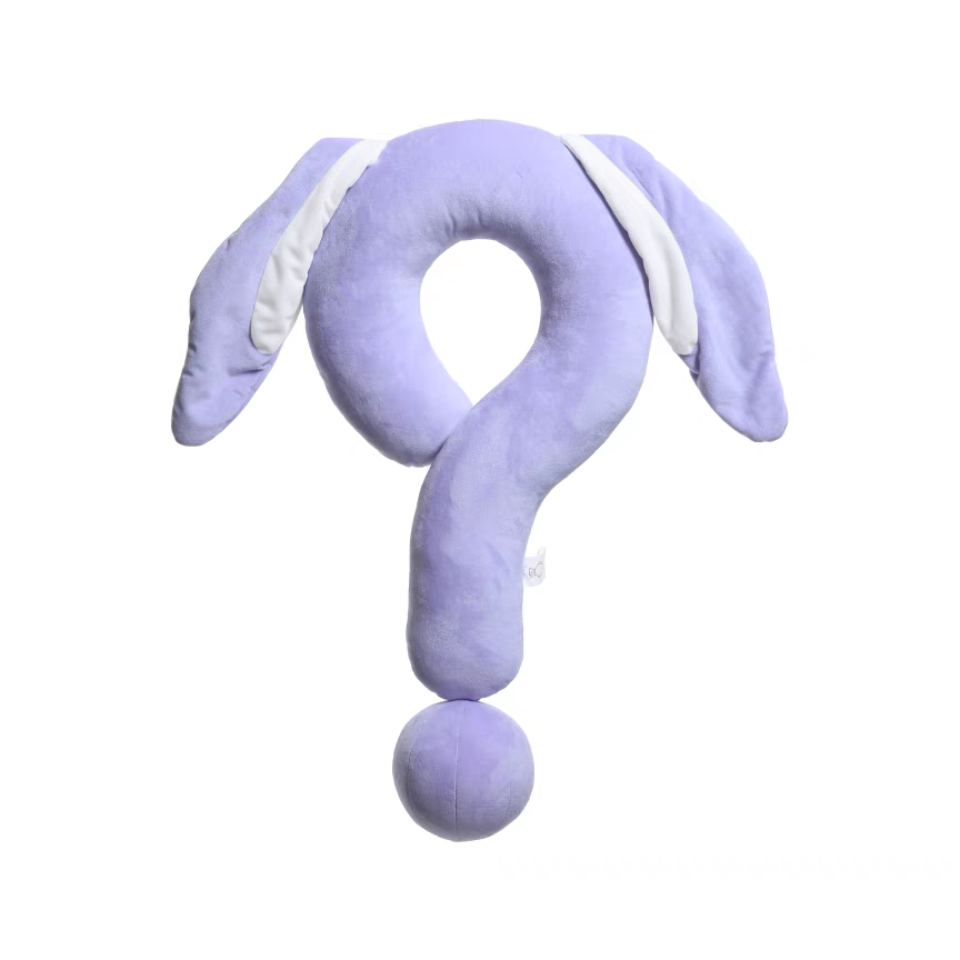 [PRE-ORDER] Question Mark Neck Pillow