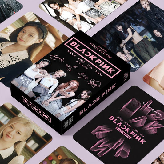 [PRE-ORDER] Blackpink 'Pink Venom' lomocards (55pcs)