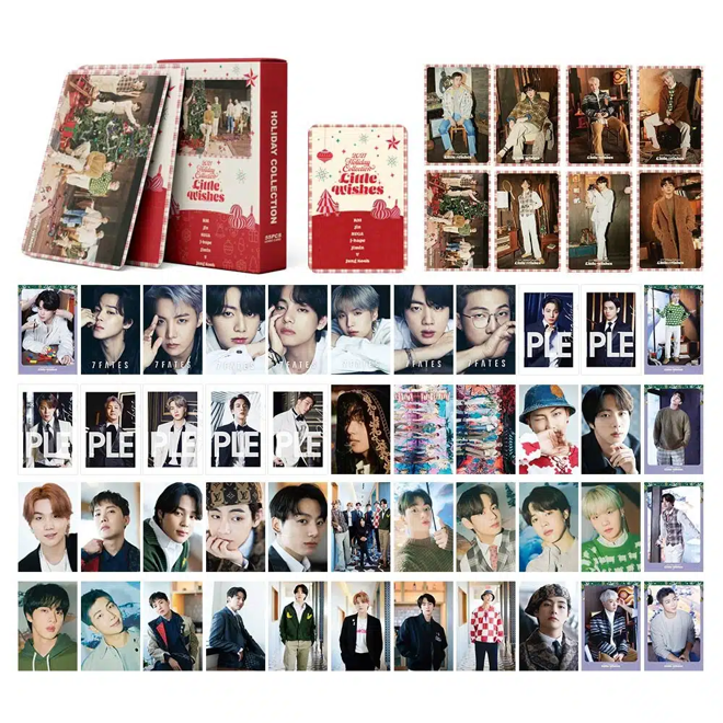[BULK PRE-ORDER] Set of 5 ALL BOY GROUPS Lomocard Packs (55pc)