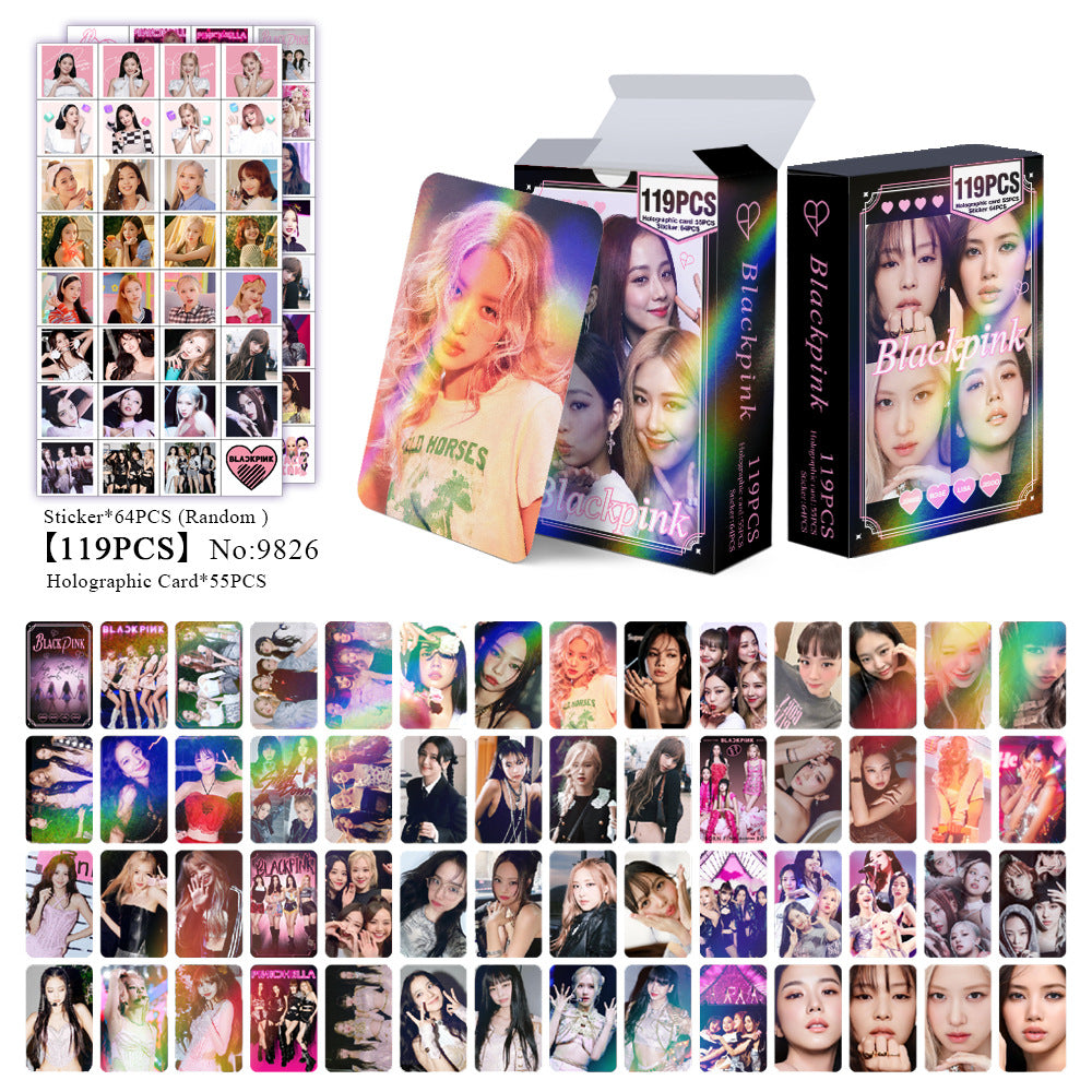[BULK PRE-ORDER] Set of 5 ALL GIRL GROUPS Lomocard Packs (124pc)