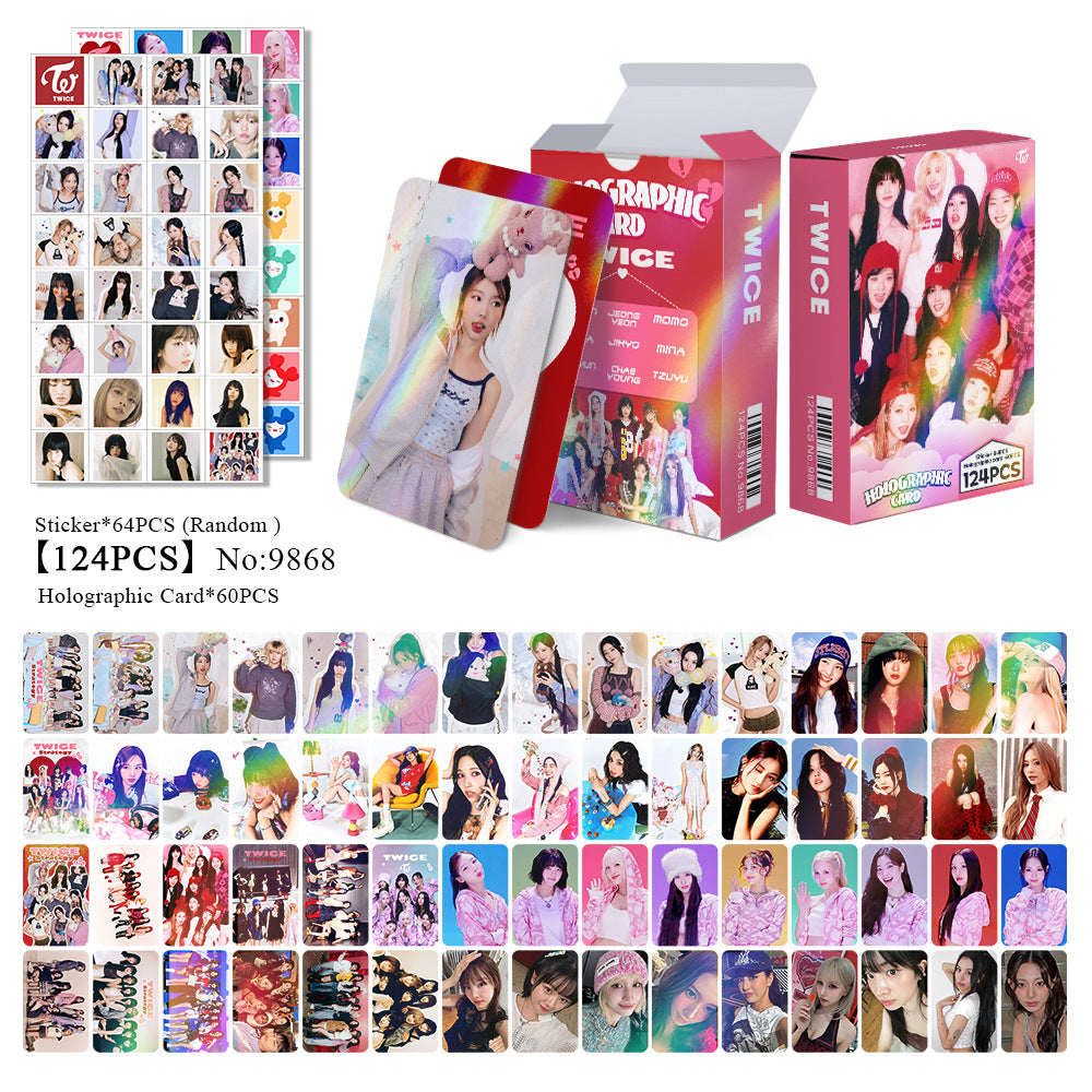 [BULK PRE-ORDER] Set of 5 ALL GIRL GROUPS Lomocard Packs (124pc)