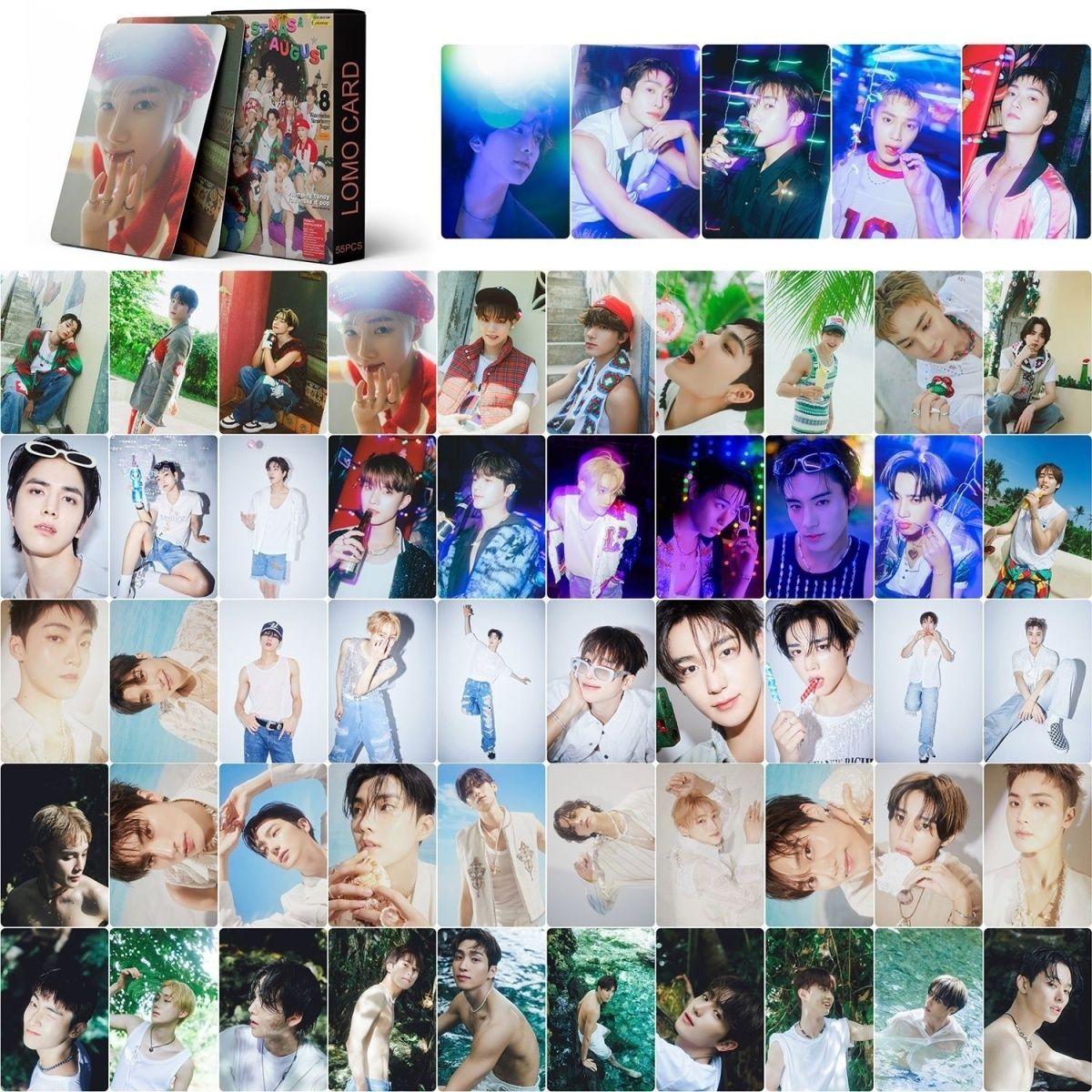 [PRE-ORDER] The Boyz 'Phantasy' lomocards (55pcs)