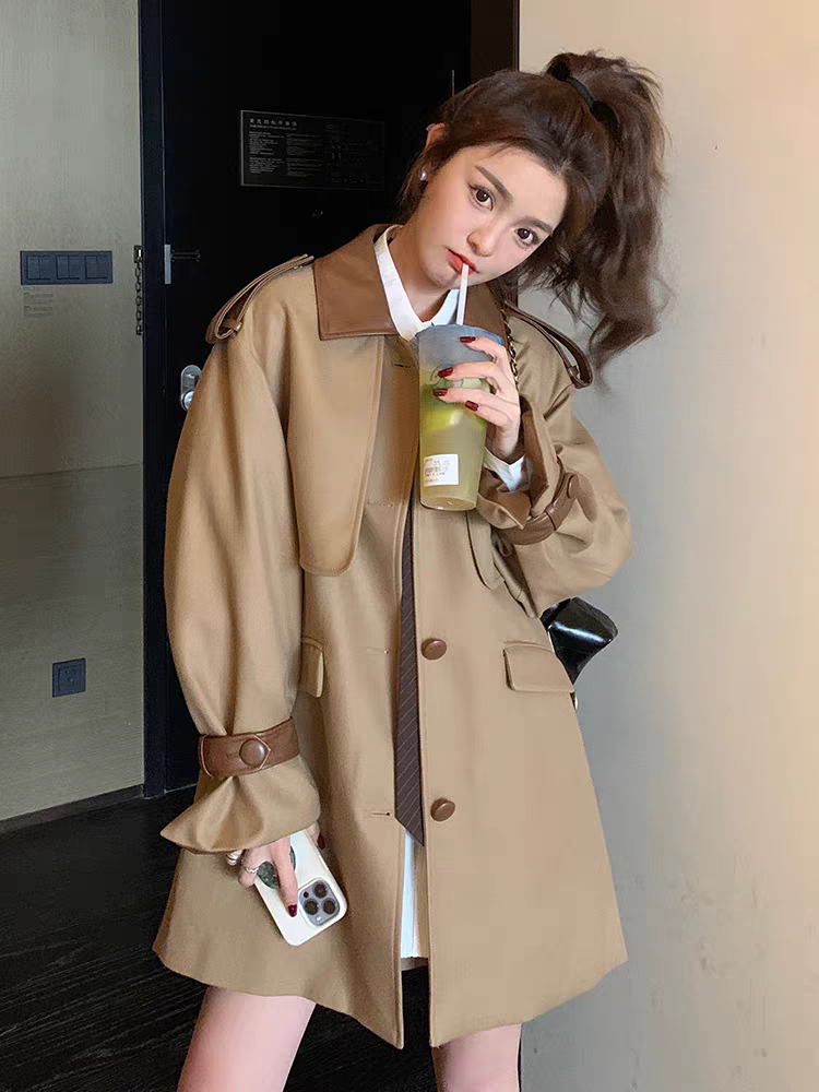 [PRE-ORDER] High-End KOREAN Style Windbreaker Jacket (Women’s – Spring & Autumn 2025)