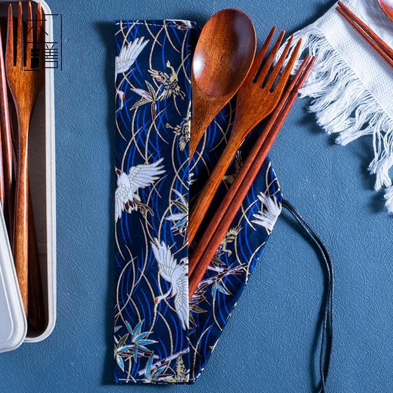 [PRE-ORDER] Asian style wooden utensils (chopsticks, spoon, fork)