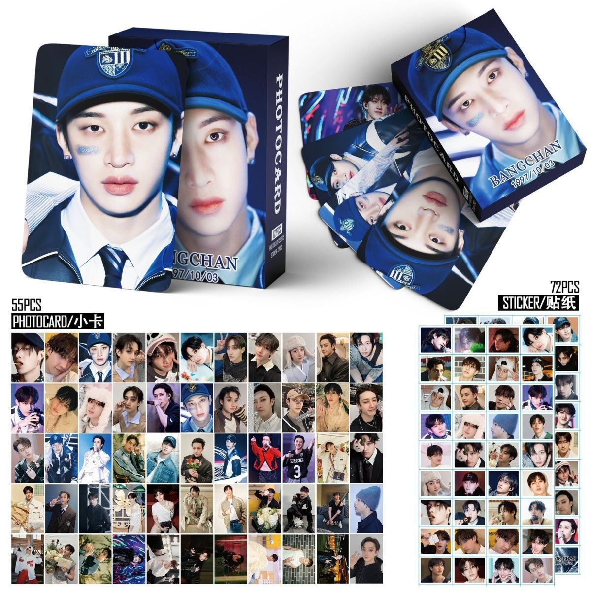 [PRE-ORDER] STRAY KIDS MEMBERS 'Dominate' lomocards (127pcs)