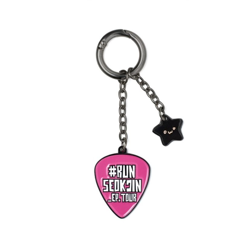 [PRE-ORDER] BTS RUN SEOKJIN Tour Guitar Pick Keychain