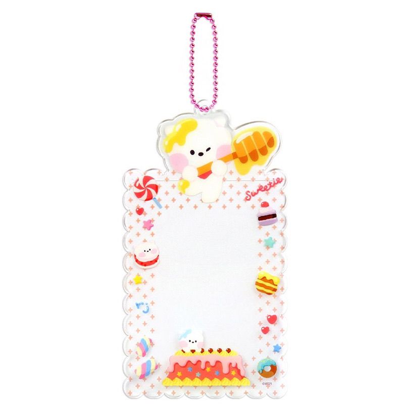 [PRE-ORDER] BTS BT21 Characters Acrylic PC Holder Keychain