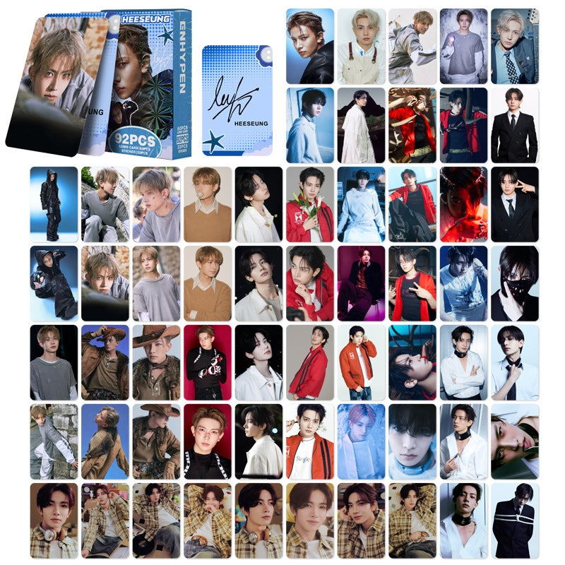 [Në Gjendje] ENHYPEN HEESEUNG lomocards (92pcs)
