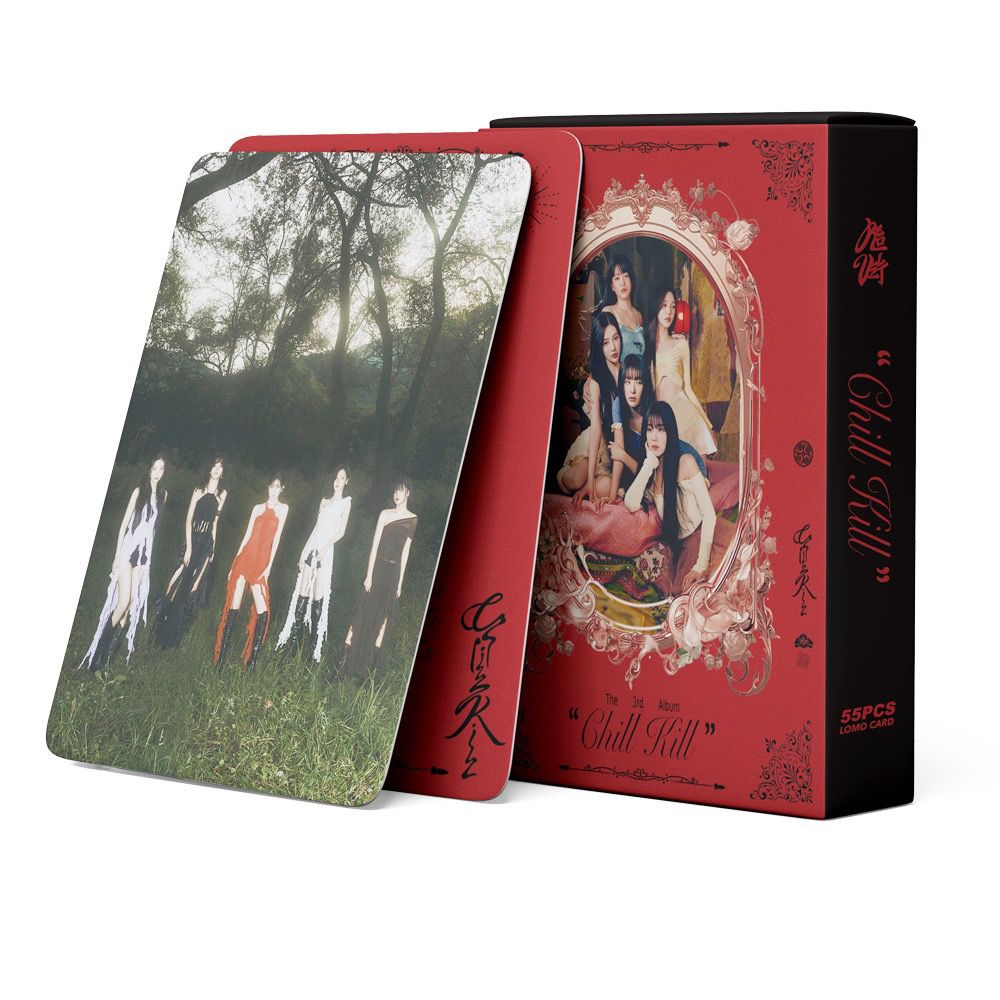[Në Gjendje] Red velvet Chill Kill lomocards (55pcs)