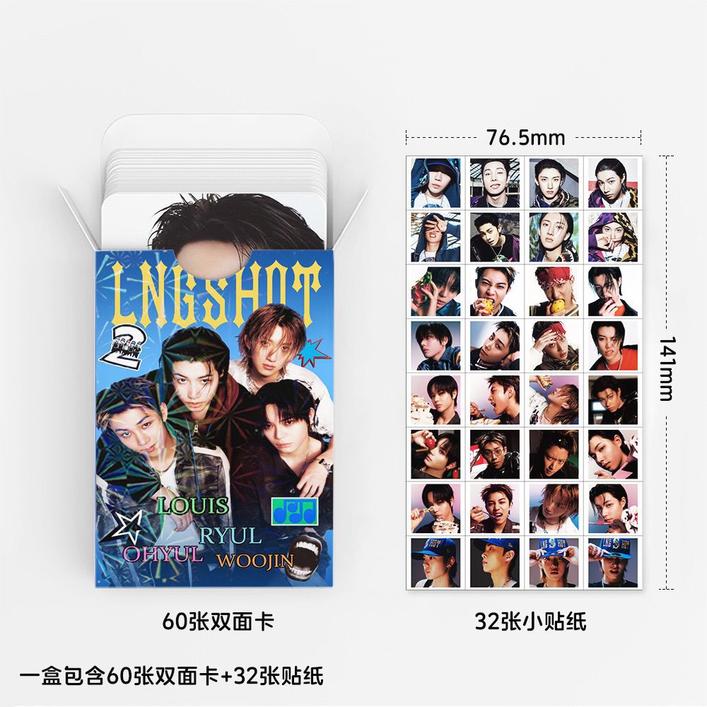 [Në Gjendje] LNGSHOT 'Shot Callers' Lomocards V2 (124pcs)
