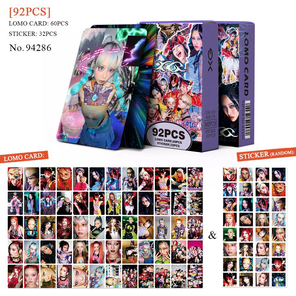 [BULK PRE-ORDER] Set of 5 ALL GIRL GROUPS Lomocard Packs (92pc)