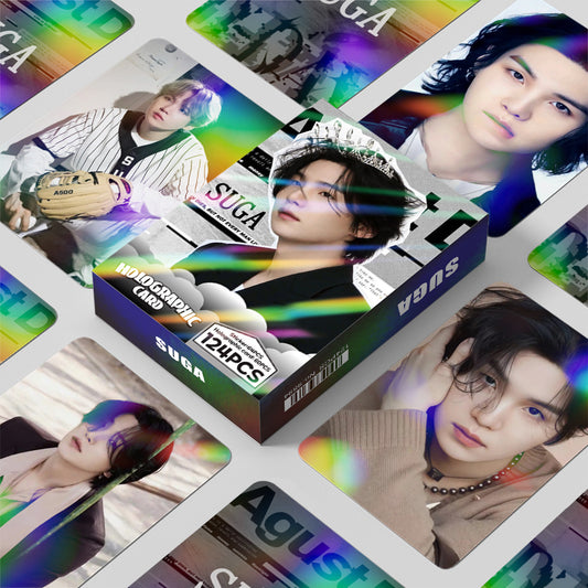 [Në Gjendje] BTS SUGA holographic lomocards (124pcs)