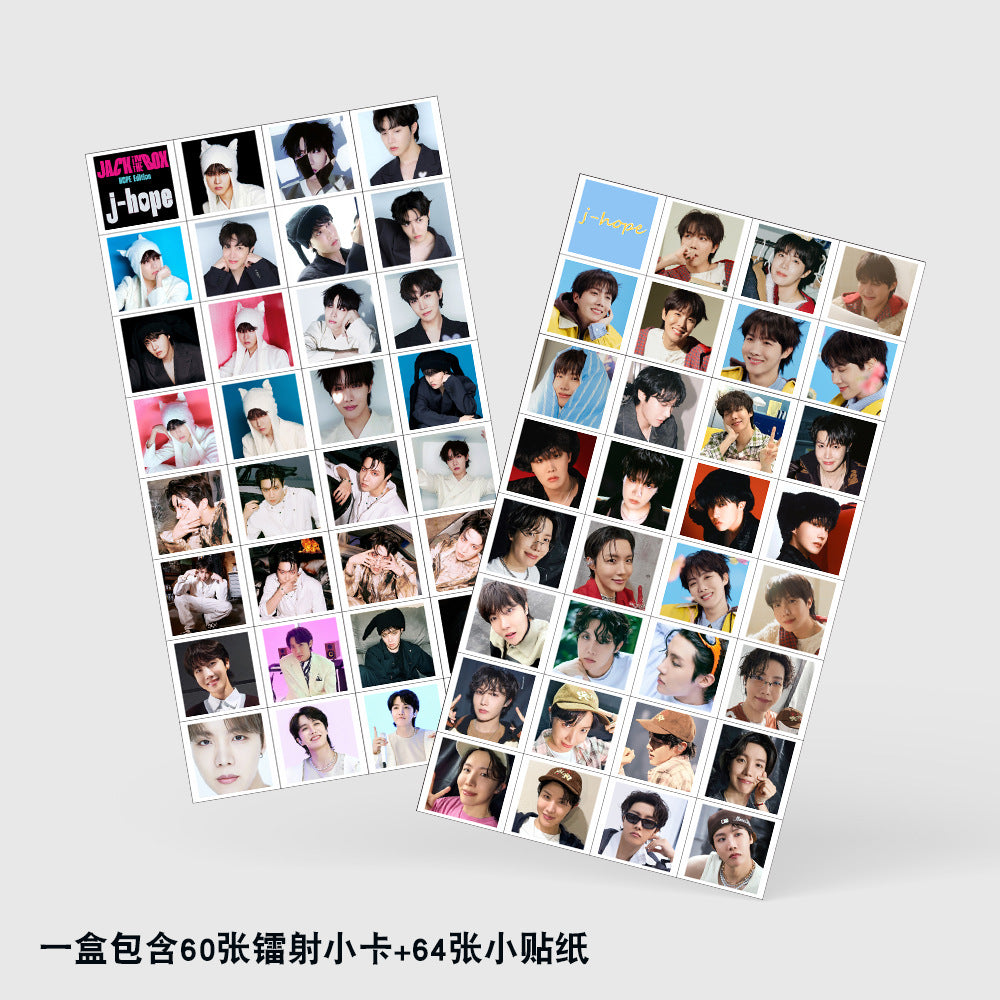 [PRE-ORDER] J-HOPE MIX holographic lomocards (124pcs)