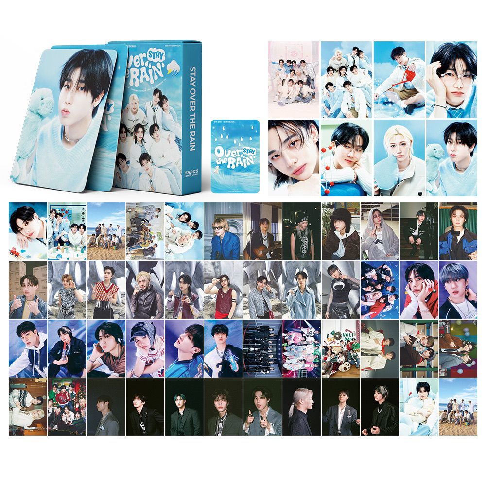 [BULK PRE-ORDER] Set of 5 ALL BOY GROUPS Lomocard Packs (55pc)