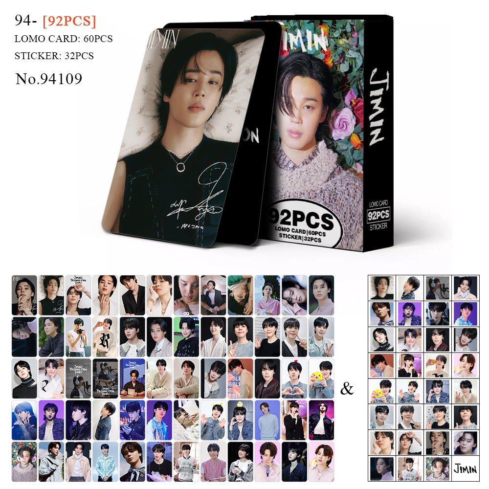 [BULK PRE-ORDER] Set of 5 From ALL BOY GROUPS Lomocard Packs (92pc)