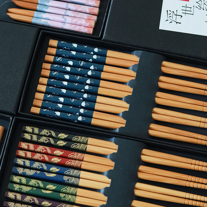[Në Gjendje] Set of 5 Bamboo Chopsticks