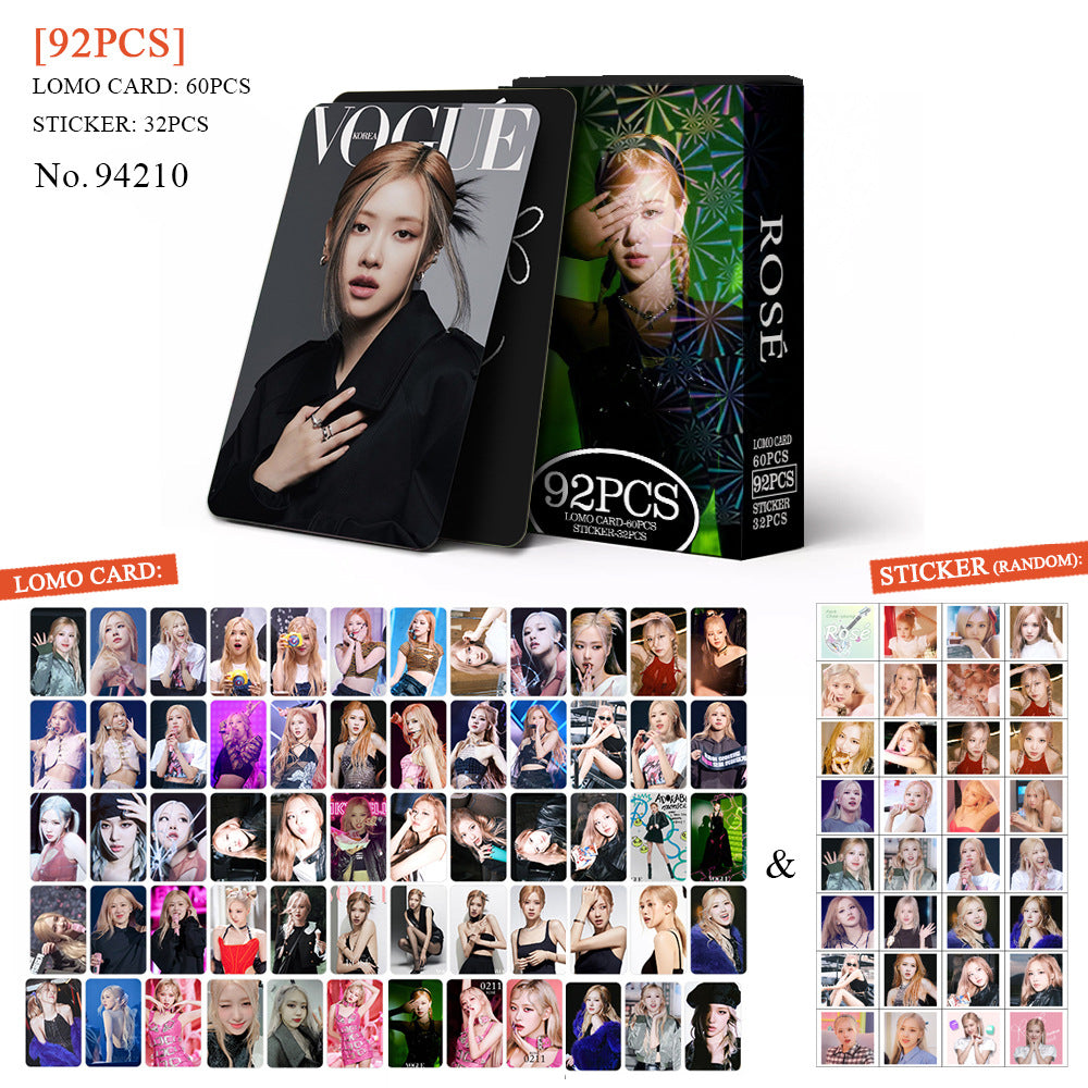 [BULK PRE-ORDER] Set of 5 ALL GIRL GROUPS Lomocard Packs (92pc)
