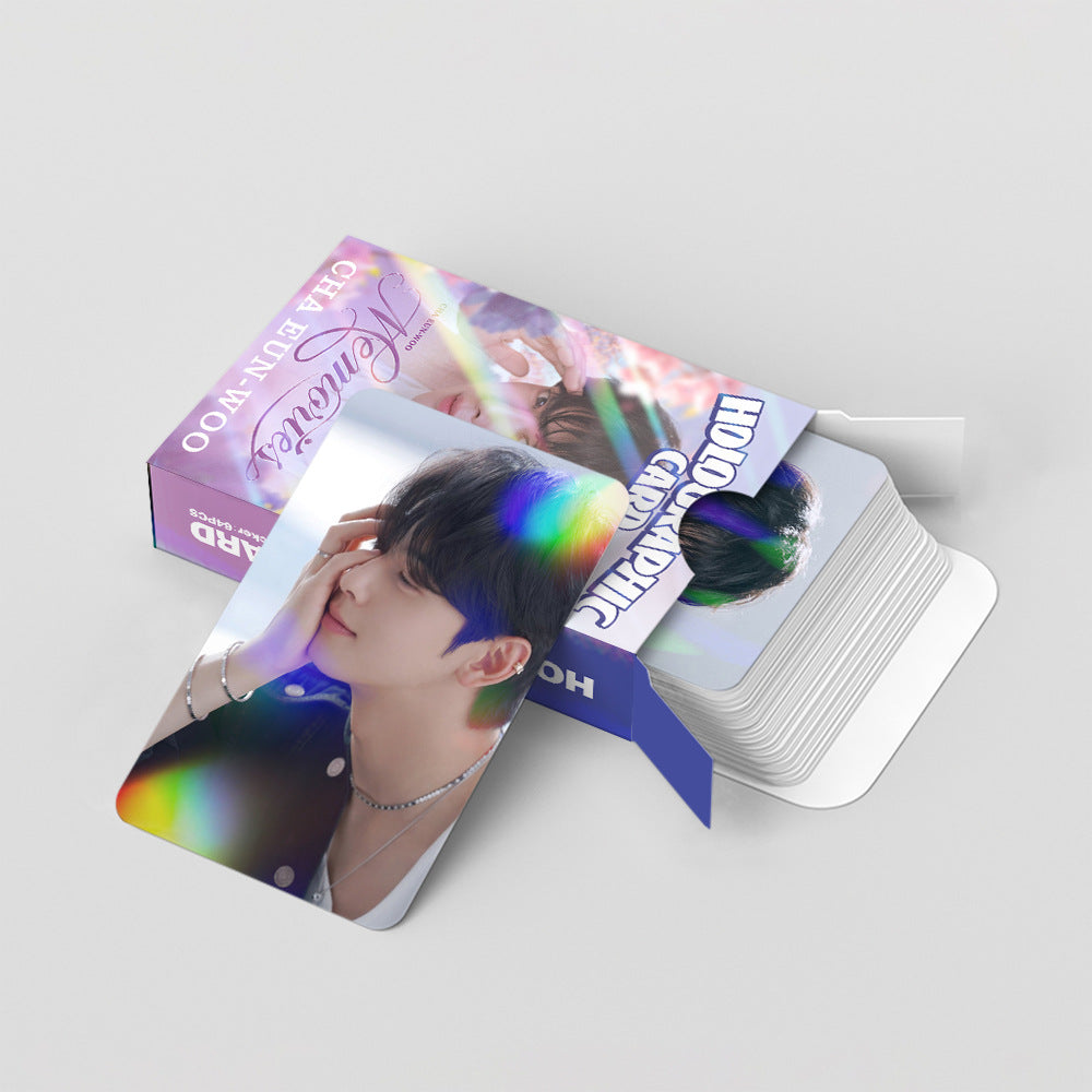 [PRE-ORDER] ASTRO ChA EUN-WOO holographic lomocards (124pcs)