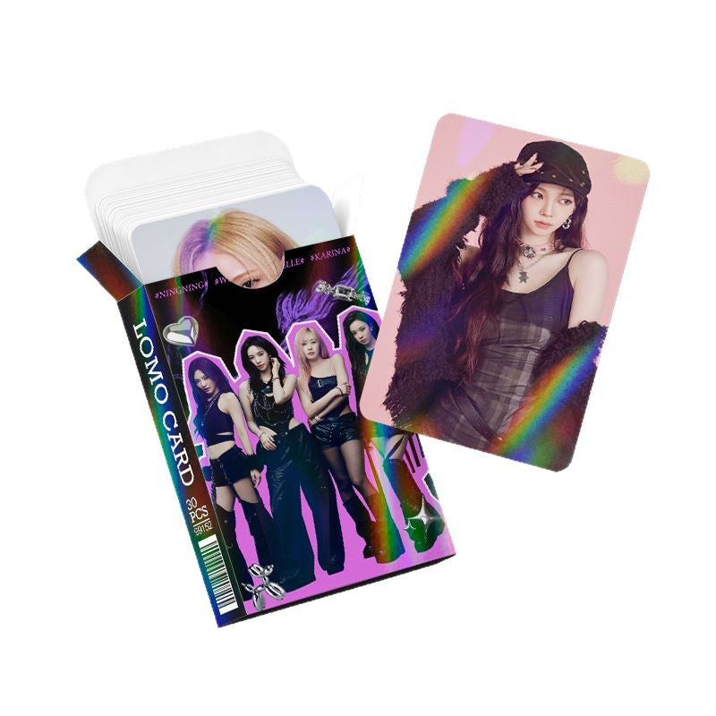 [Në Gjendje] Aespa holographic lomocards (30pcs)