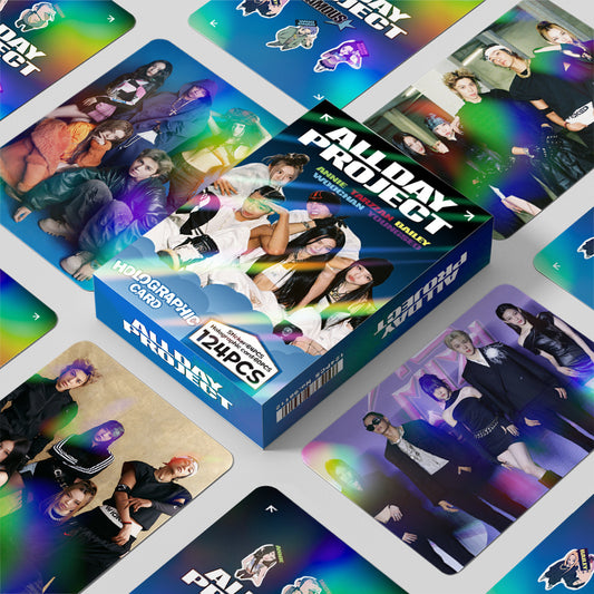 [PRE-ORDER] ALLDAY PROJECT holographic lomocards (124pcs)
