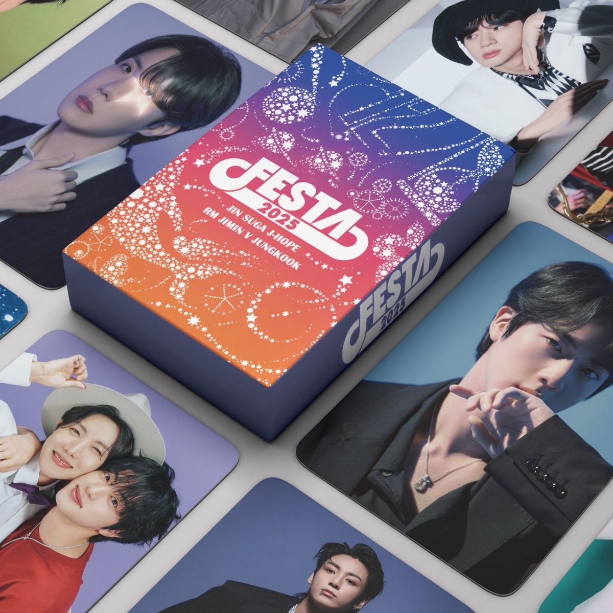 [PRE-ORDER] BTS '2025 FESTA' lomocards (55pcs)