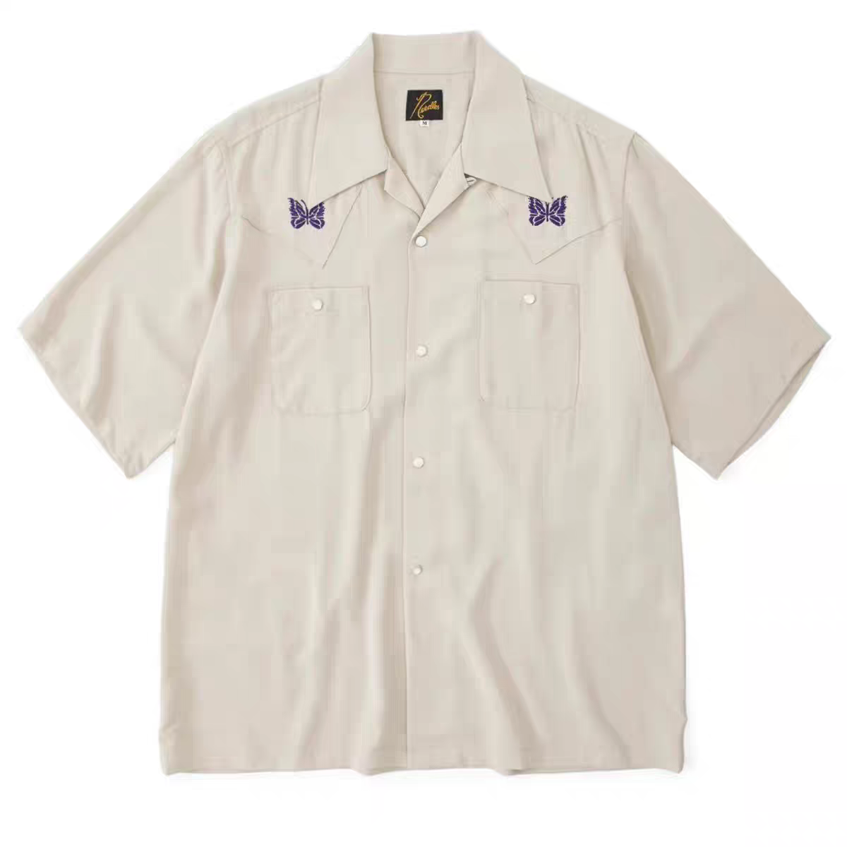 [PRE-ORDER] Bangtan Closet: Needless Suga's Butterfly Embroidery Loose Shirt