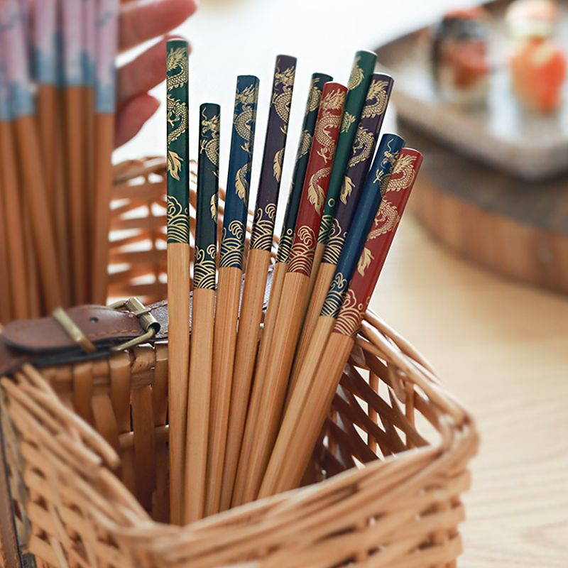 [Në Gjendje] Set of 5 Bamboo Chopsticks