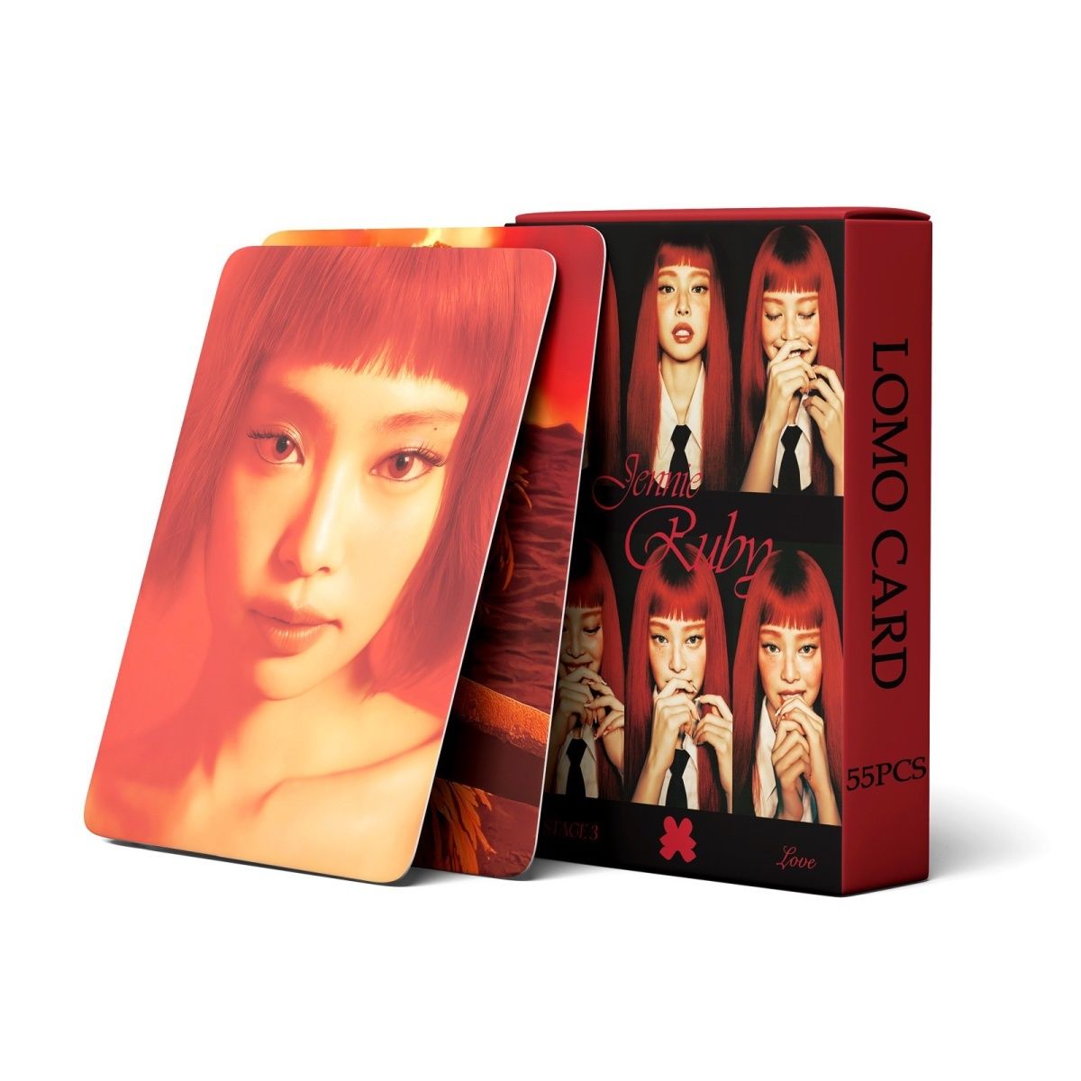 [Në Gjendje] BLACKPINK JENNIE 'Like Jennie' lomocards (55pcs)
