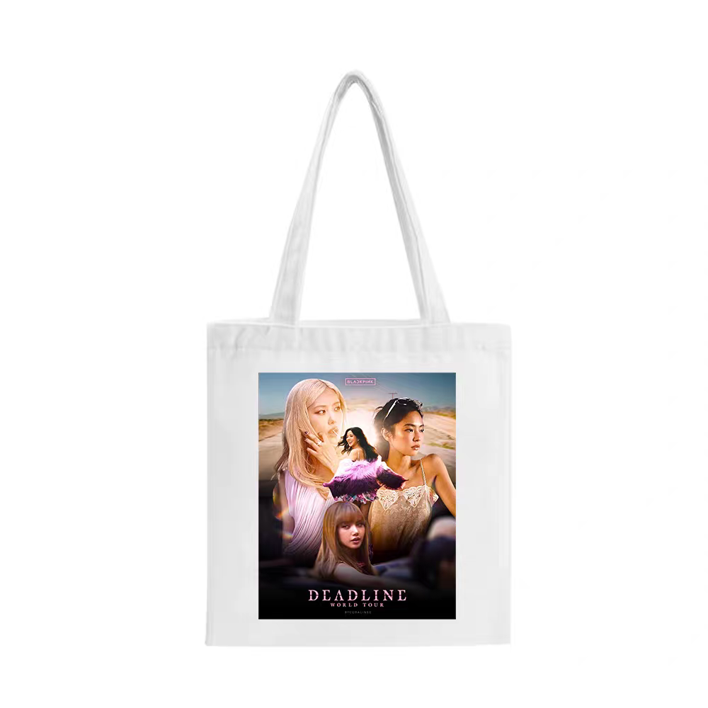 [PRE-ORDER] BLACKPINK 2025 'DEADLINE' Tour Tote Bags