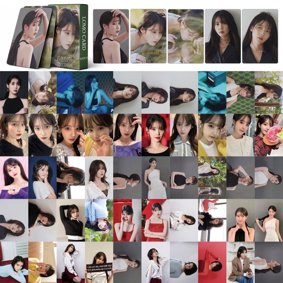 [BULK PRE-ORDER] Set of 5 ALL GIRL GROUPS Lomocard Packs (55pc)