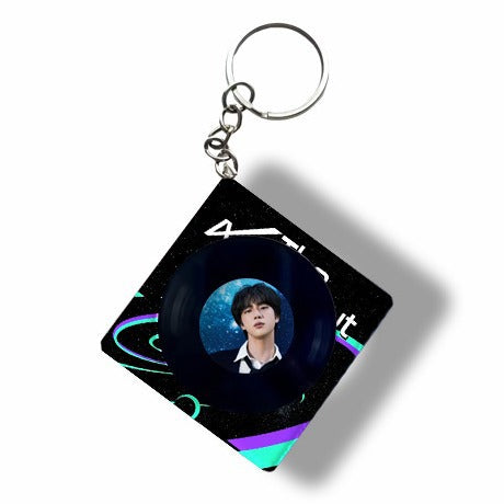 [PRE-ORDER] BTS Solo Album Rotating CD Acrylic Keychain Pendant